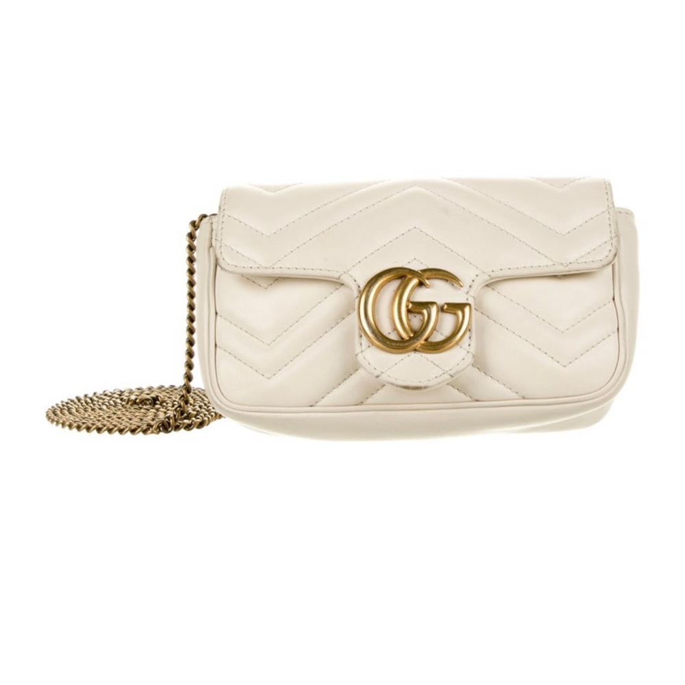 Gucci Super Mini GG Marmont Matelasse Crossbody